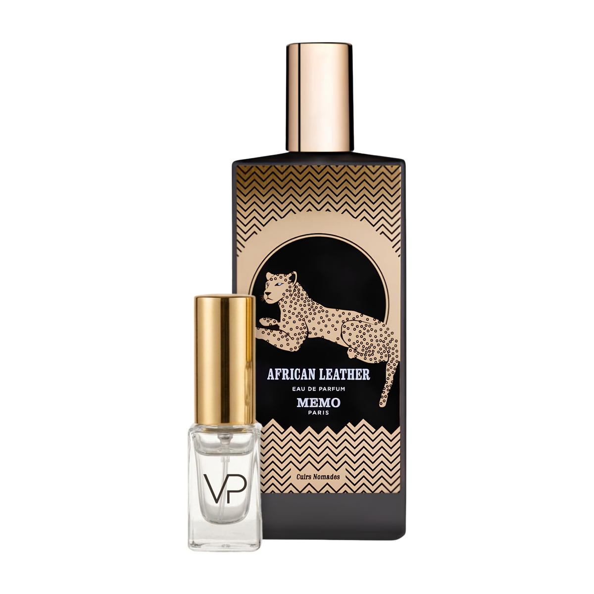 Memo Paris African Leather bottle with a Vial Perfumery 2ml decant