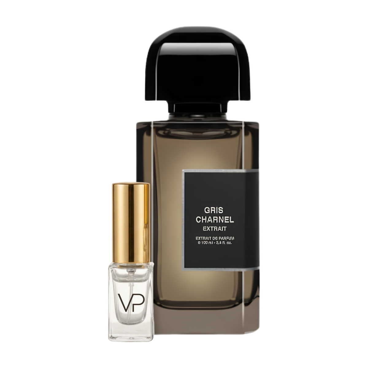 BDK Gris Charnel Extrait bottle with a Vial Perfumery 2ml decant