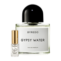Byredo Gypsy Water bottle with a Vial Perfumery 2ml decant