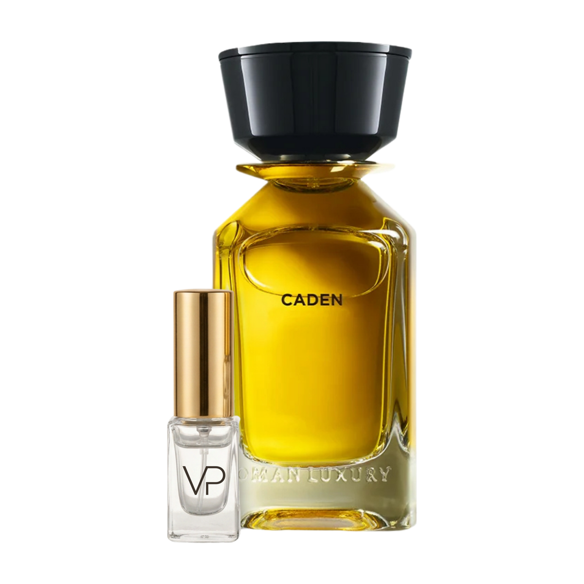 Oman Luxury Caden bottle with a Vial Perfumery 2ml decant