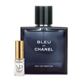 Chanel Bleu de Chanel EDP bottle with a Vial Perfumery 2ml decant