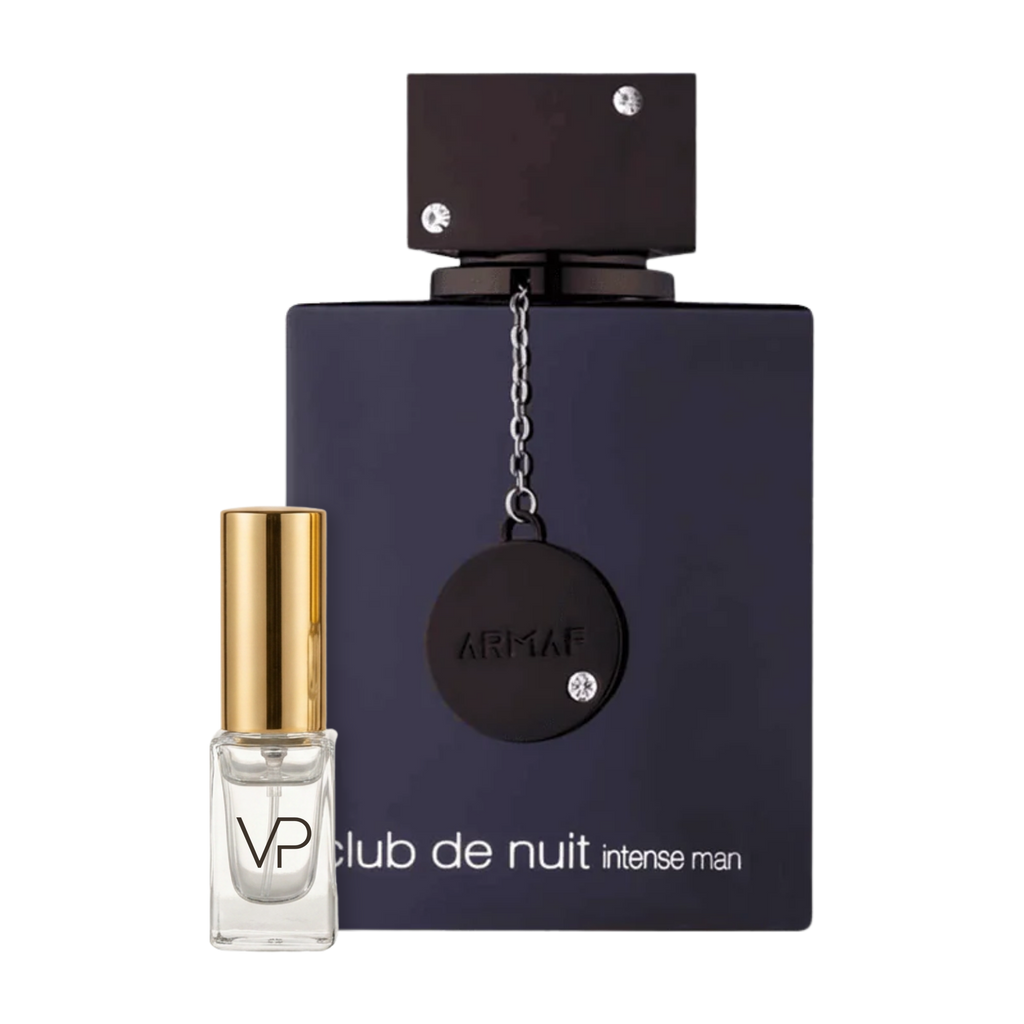 Armaf Club De Nuit Intense Man Parfum bottle with a Vial Perfumery 2ml decant