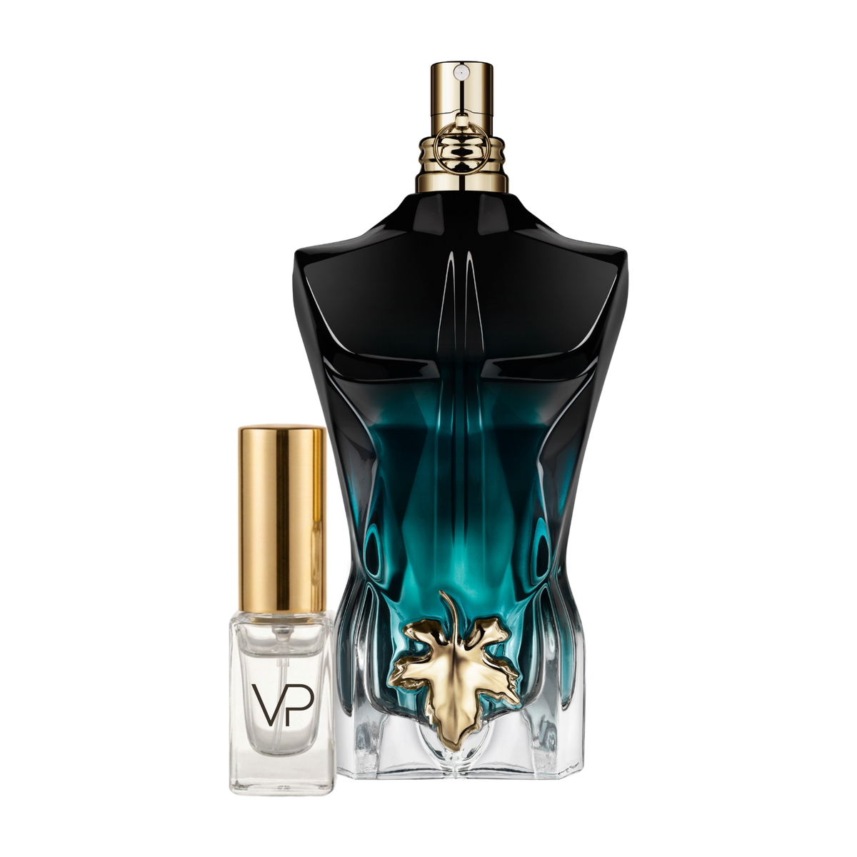 Jean Paul Gaultier Le Beau Le Parfum bottle with a Vial Perfumery 2ml decant