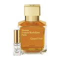 Maison Francis Kurkdjian Grand Soir bottle with a Vial Perfumery 2ml decant