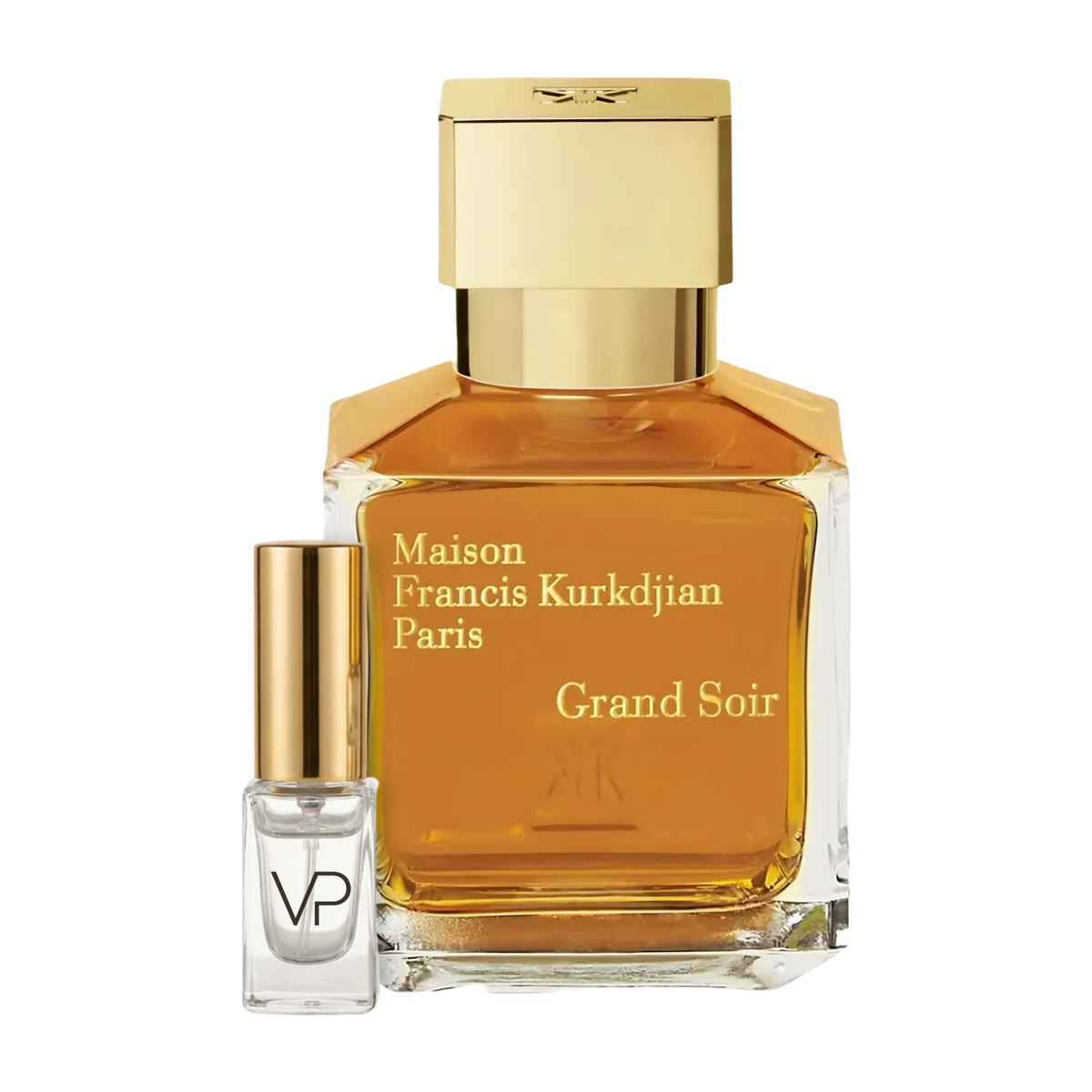 Maison Francis Kurkdjian Grand Soir bottle with a Vial Perfumery 2ml decant
