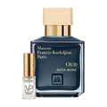 Maison Francis Kurkdjian Oud Satin Mood bottle with a Vial Perfumery 2ml decant