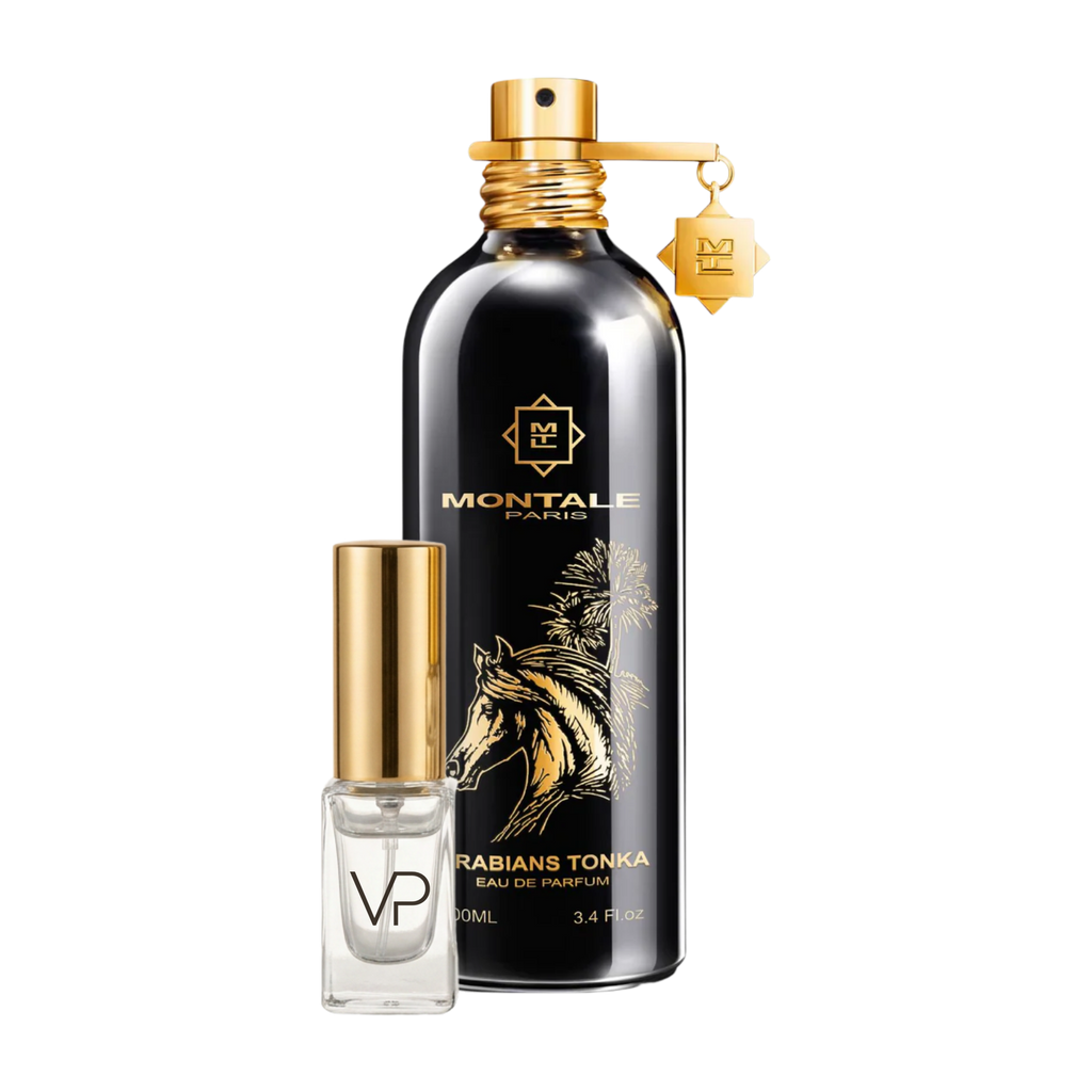 Montale Arabians Tonka bottle with a Vial Perfumery 2ml decant