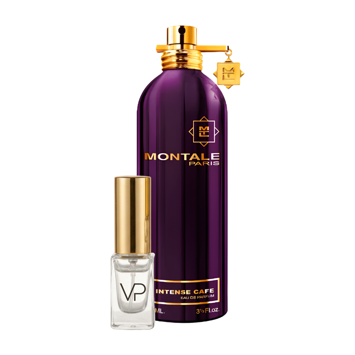 Montale Intense Cafe bottle with a Vial Perfumery 2ml decant