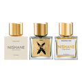 Nishane Discovery Trio — Hacivat, Ani X and Wulong Cha bottles