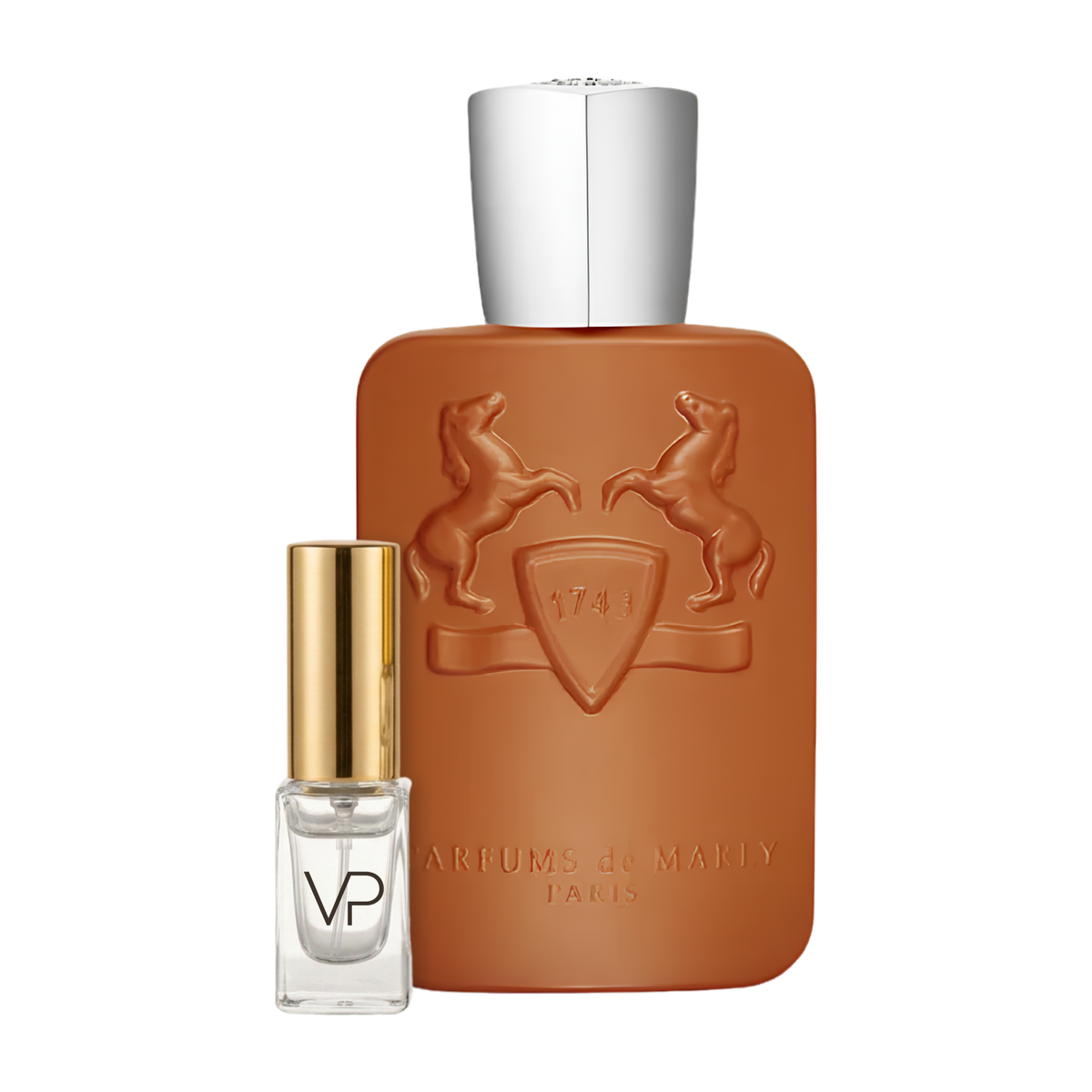 Parfums de Marly Althair bottle with a Vial Perfumery 2ml decant