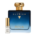 Roja Elysium Pour Homme bottle with a Vial Perfumery 2ml decant
