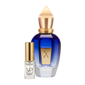 Xerjoff Torino 21 bottle with a Vial Perfumery 2ml decant