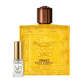 Versace Eros Energy bottle with a Vial Perfumery 2ml decant