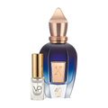 Xerjoff 40 Knots bottle with a Vial Perfumery 2ml decant