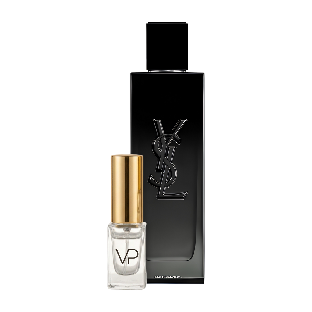 YSL MYSLF bottle with a Vial Perfumery 2ml decant